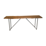 Wood and iron console
