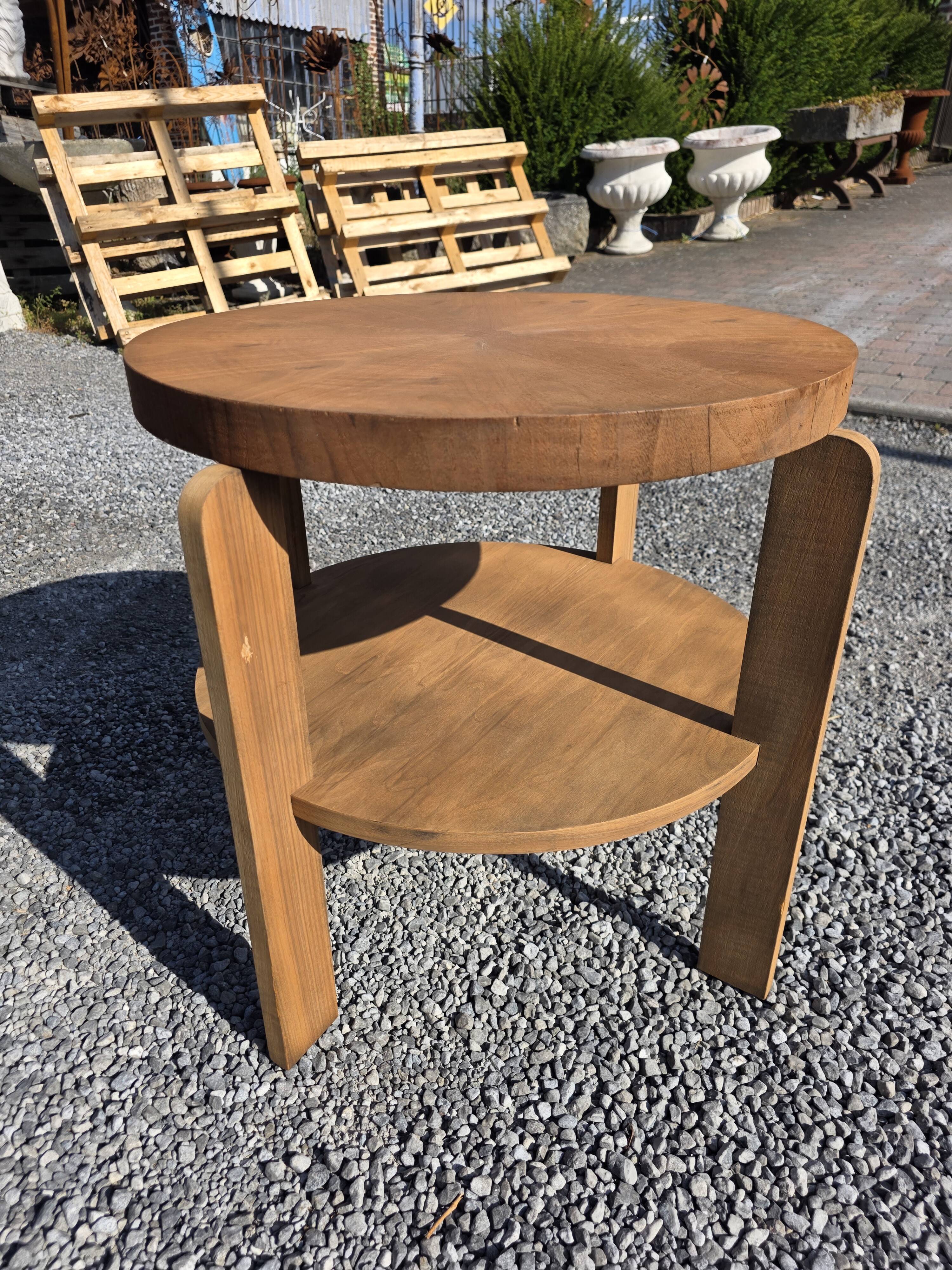 Art Deco coffee table in mahogany, 1930.
