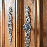 Bahut patinated wood