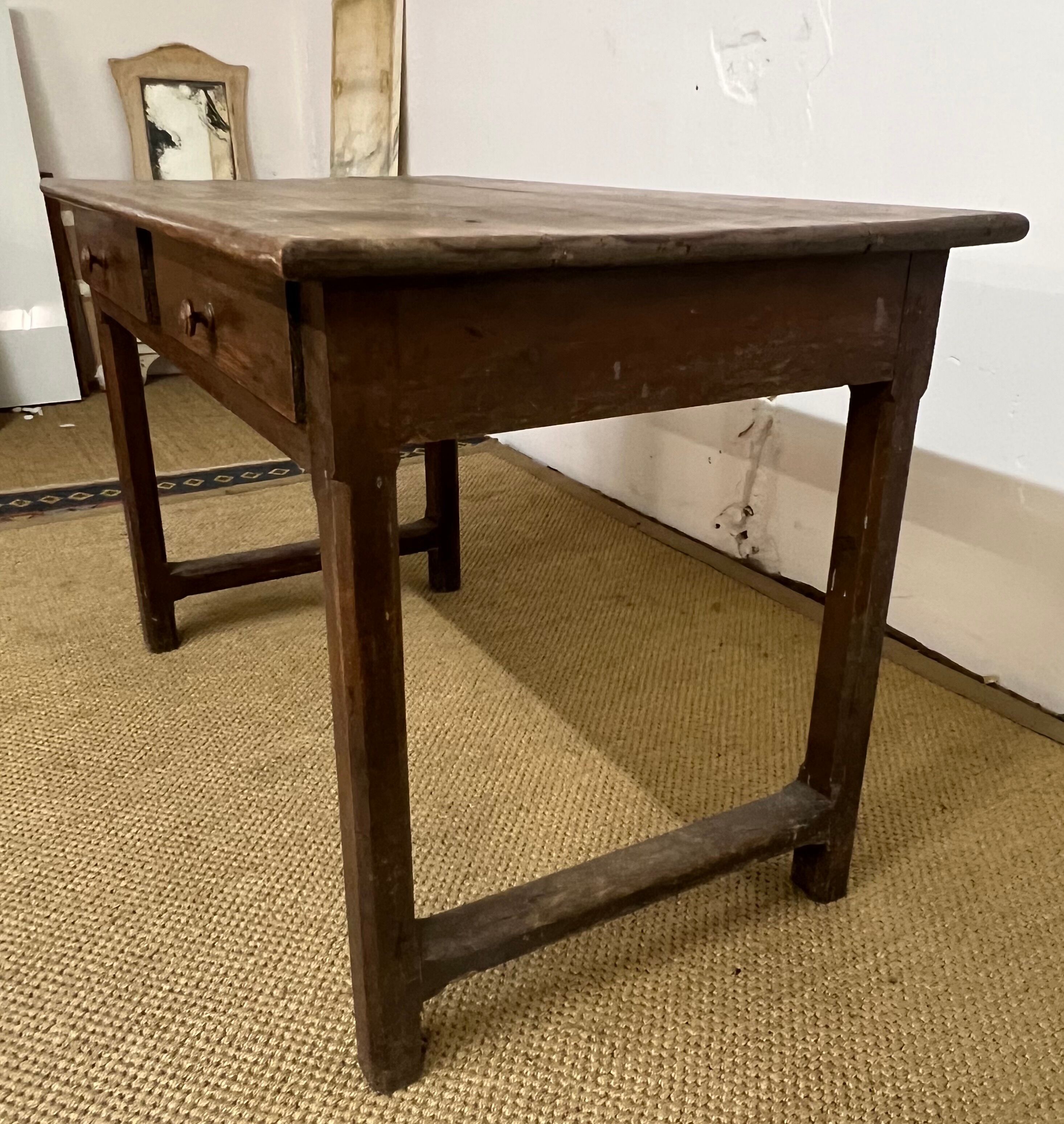 Small old farmhouse table