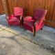 Hungarian Art Deco Armchairs, 1930s, Set of 2
