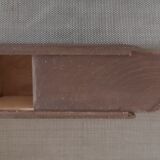 School pen tray in stained wood - 1960s/1970s