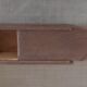 School pen tray in stained wood - 1960s/1970s