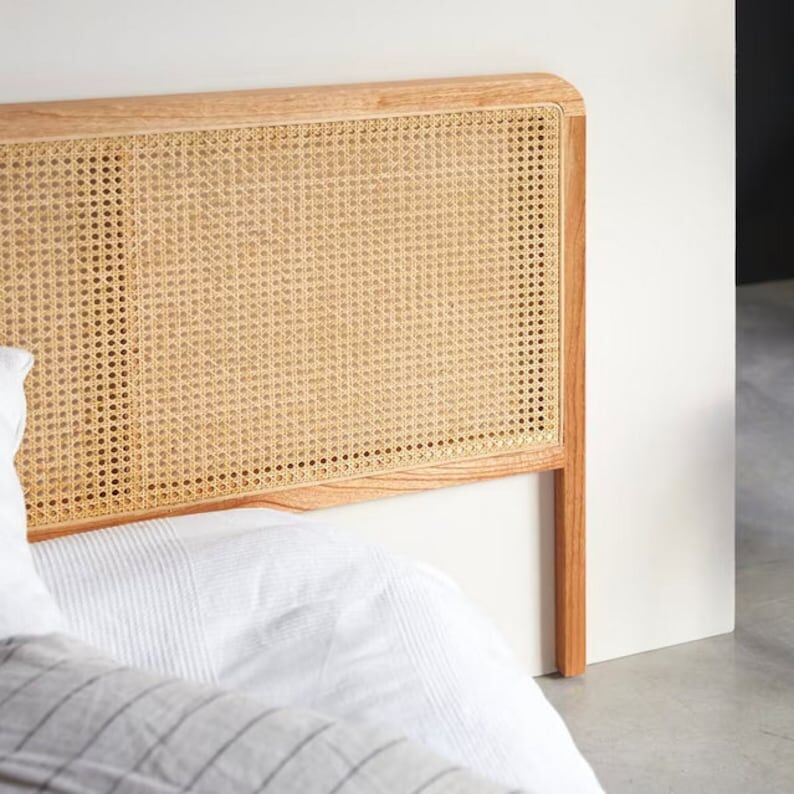 Rattan headboard 160 cm