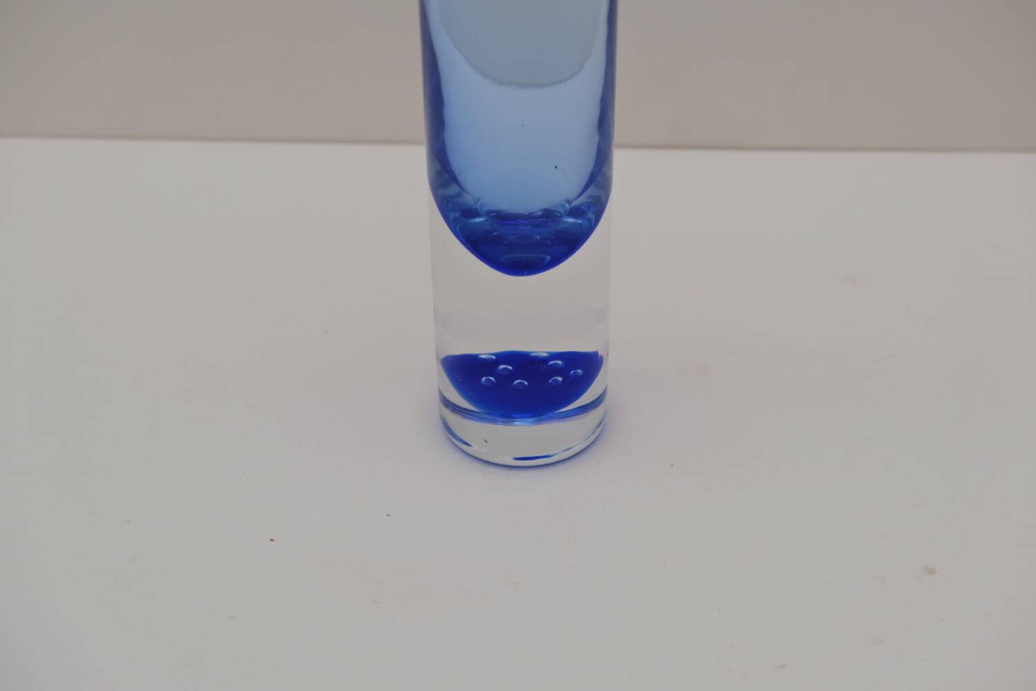Vase tube en verre de MURANO,  1970
