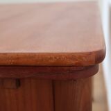 Scandinavian stretch teak table