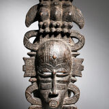 African mask - Ethnic decoration of Côte d'Ivoire