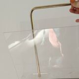 Acrylic magazine rack