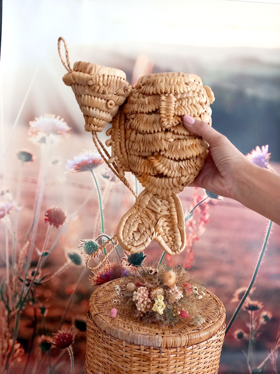 Panier à suspendre poisson