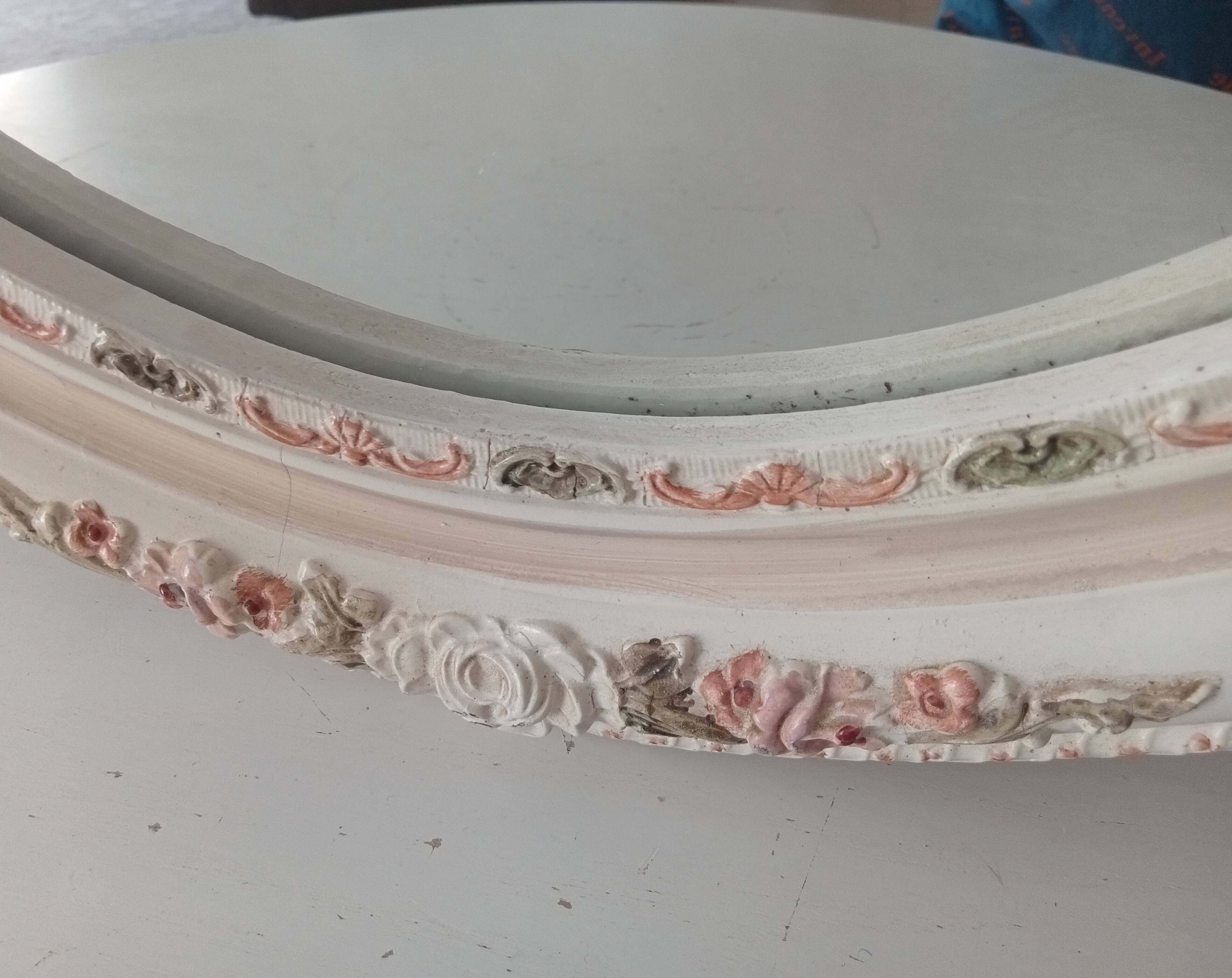 Vintage ceramic mirror from the 60s/70s.