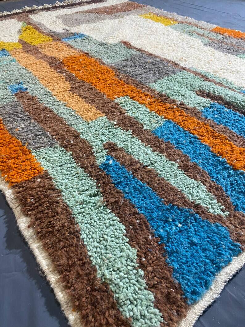 Beni Ourain rug in wool 150/250cm