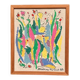 Original Swedish Oil on Canvas – “Brunning the Count ” by Leif Brünning – Dated 1989 – Vintage & Framed