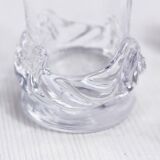 Set of 6 DAUM crystal glasses