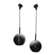 Duo de suspensions aluminium Erco 1970