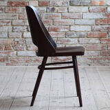 Set of 4 dining chairs by Radomir Hofman for TON, model 514, beech veneer