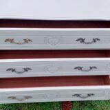 Commode style Louis xv 3 tiroirs vert Luxembourg