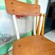Pair of vintage school chairs