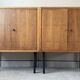 Vintage Scandinavian sideboard 2 modules in oak, 1960s