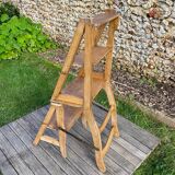 Vintage step stool chair