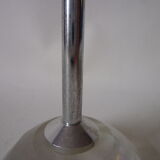 Candlestick in crystal and metal