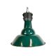 Industrial French Petrol Enamel Pendant Lamp from Sammode, 1950s