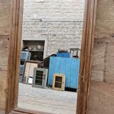 Burmese teak mirror