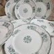 6 assiettes à dessert Terre de Fer