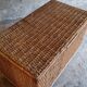 Vintage rattan trunk