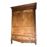 Antique solid wood wardrobe (oak)