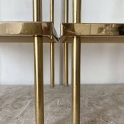 Tables de chevet ou bouts de canapé années 70-80