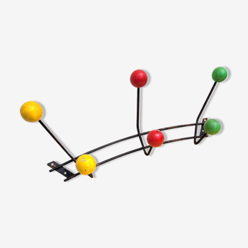 Wall coat rack balls 1960