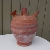 Cruche gargoulette en terre cuite