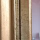 Miroir en bois doré octogonal