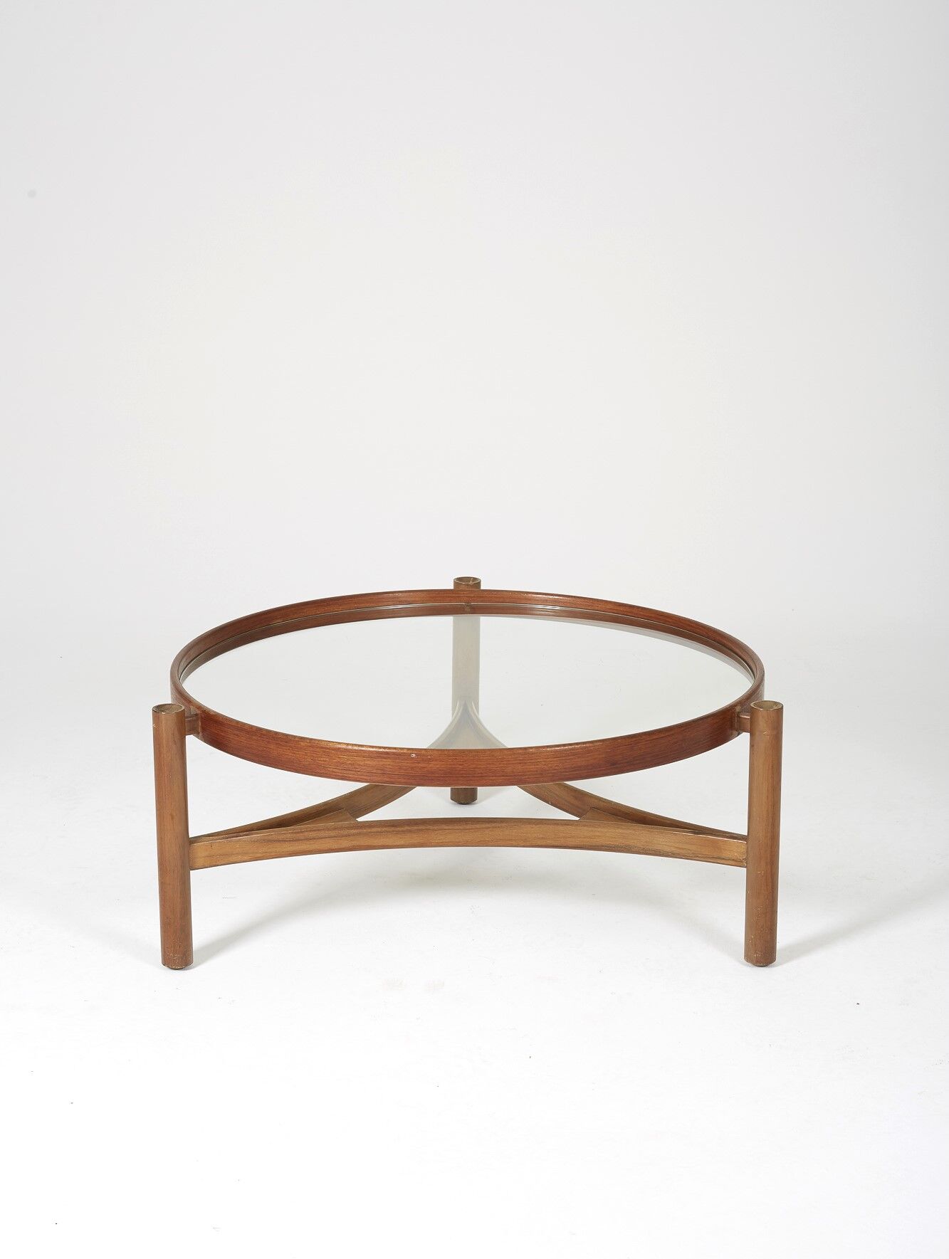 Round coffee table 775 Gianfranco Frattini Cassina 1960s