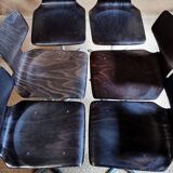 6 Pagwood Pagholz Flototo chairs from the 70s