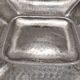 Vintage Rectangular Embossed Silver Plated Tray / Centerpiece by Olri, Italy
