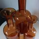 3 GULVASE  de Otto Brauer pour Holmegaard  1962