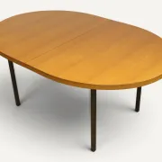 Extendable dining table Georges Frydman EFA Edition – 1960s