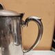 Silver-plated teapot and coffee pot