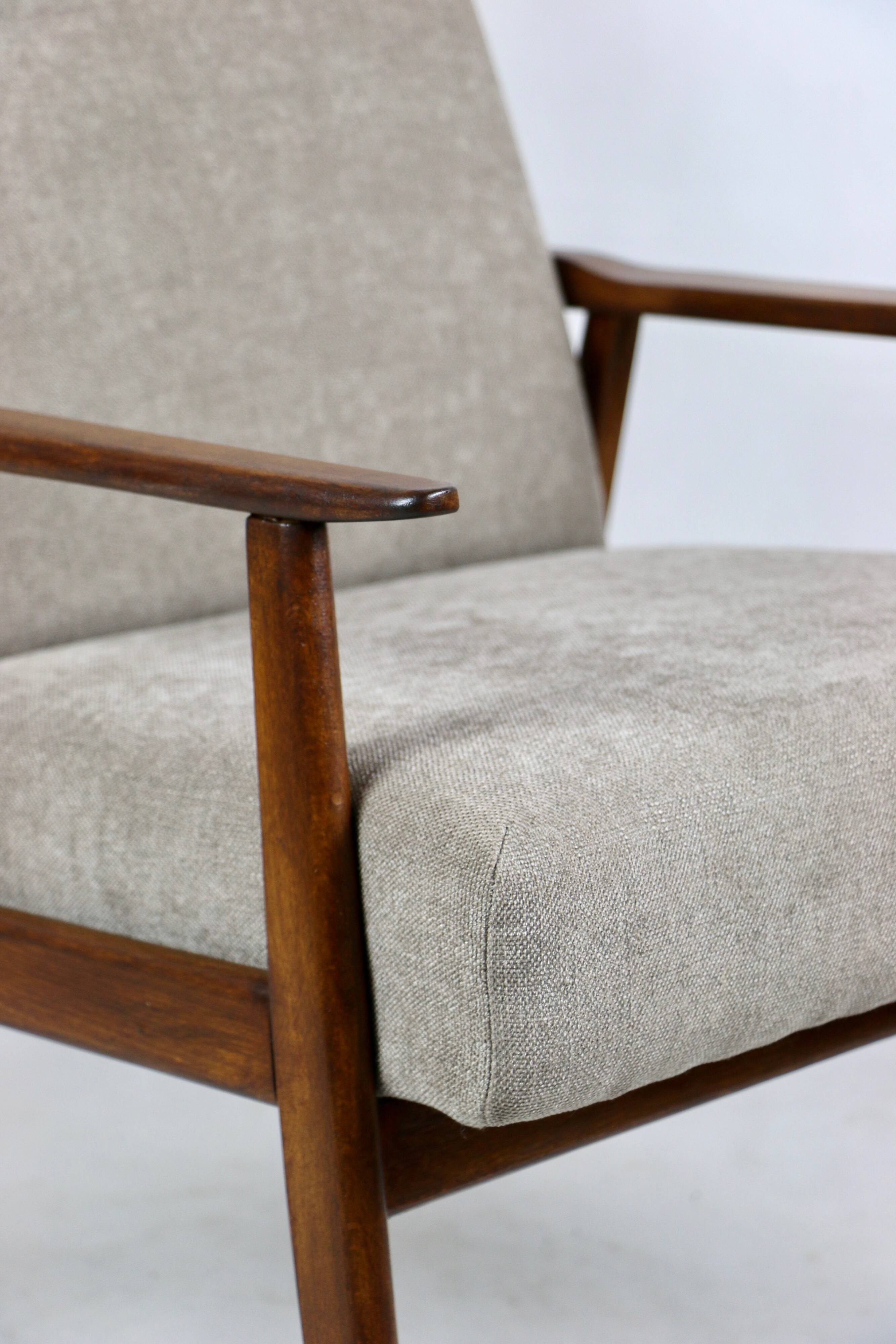 Beige Easy Chair, 1970s