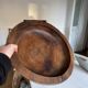 Very large vintage solid wood tidy 1960