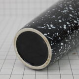 Black and white speckled vase