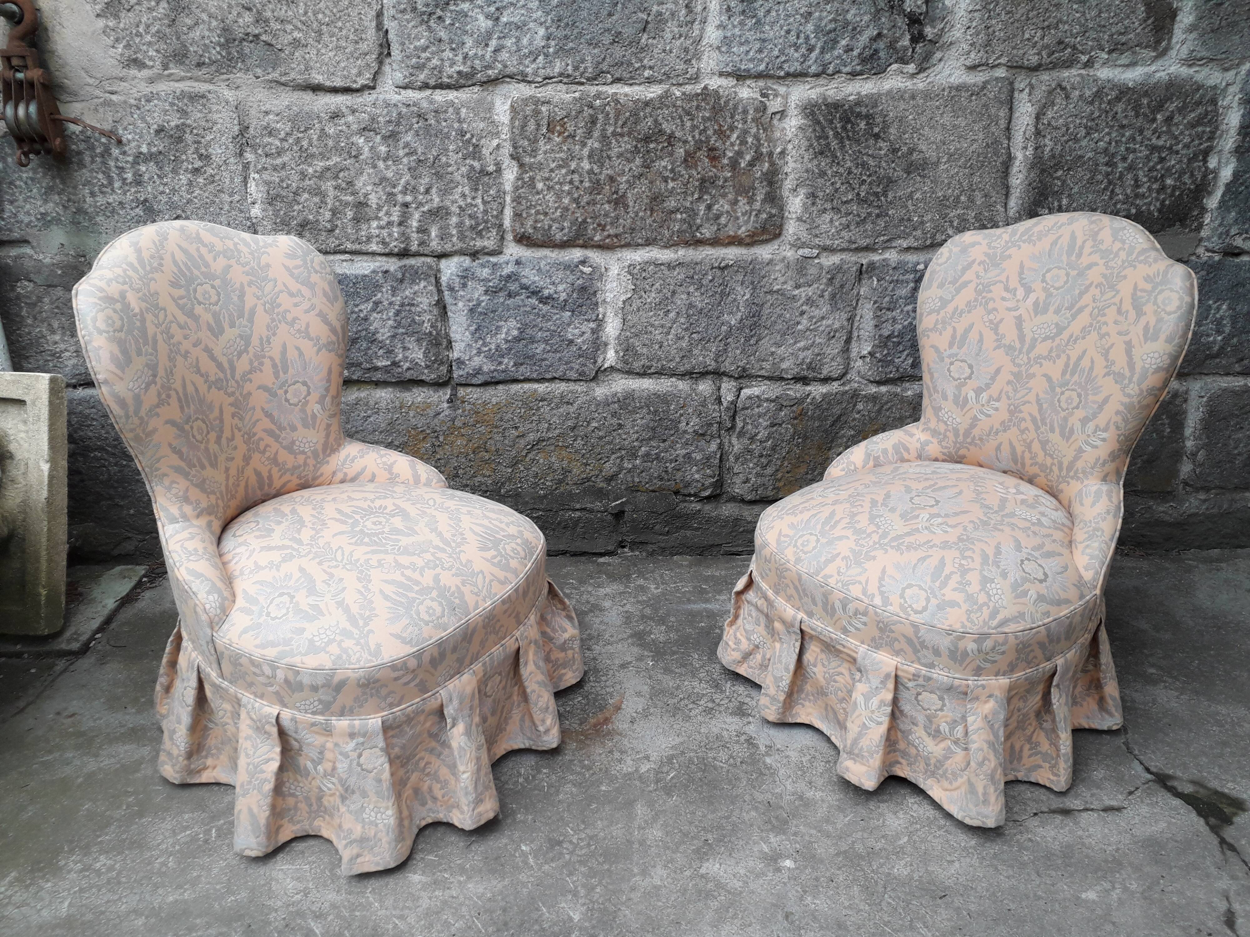 Pair of toad chairs