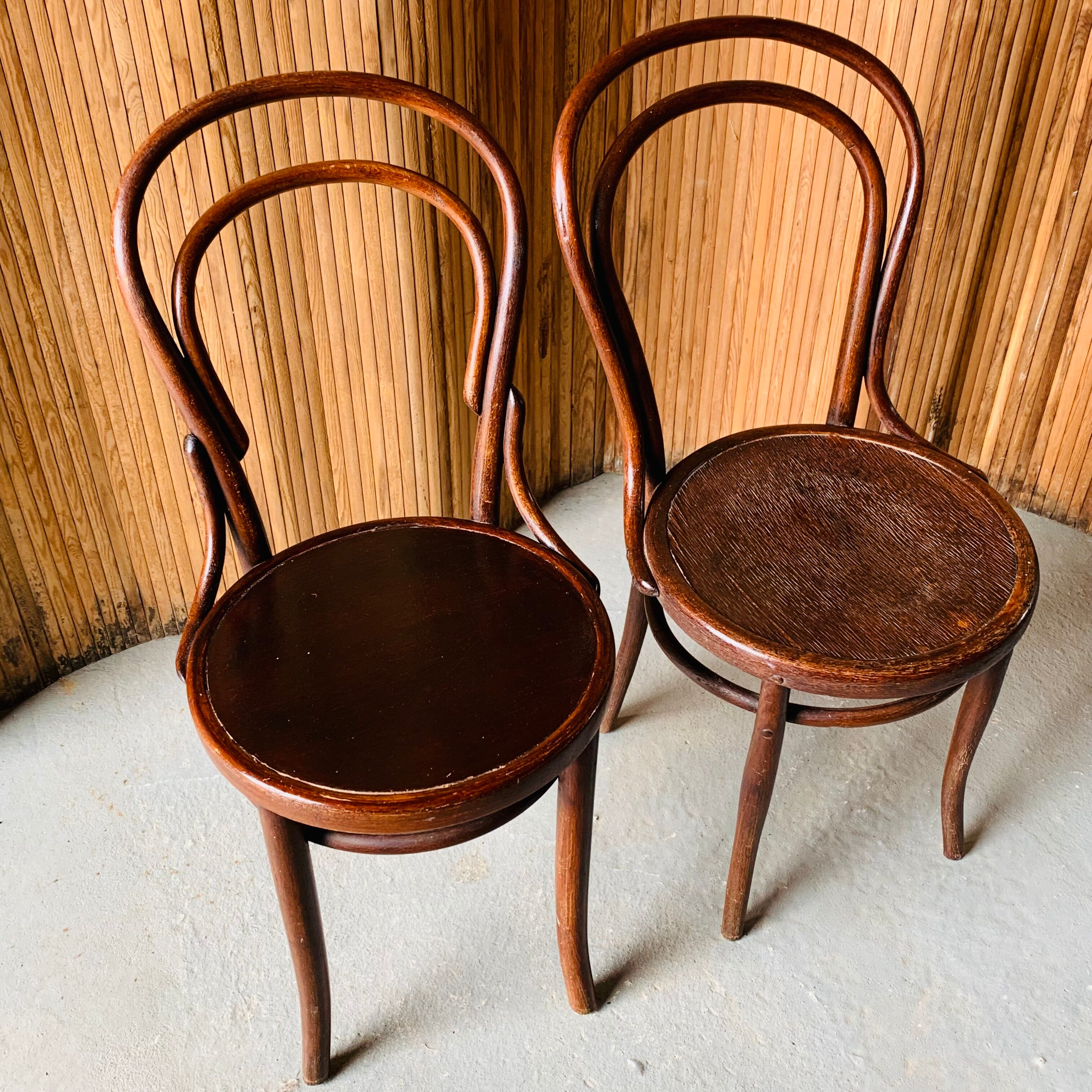 Set of 4 Thonet chairs