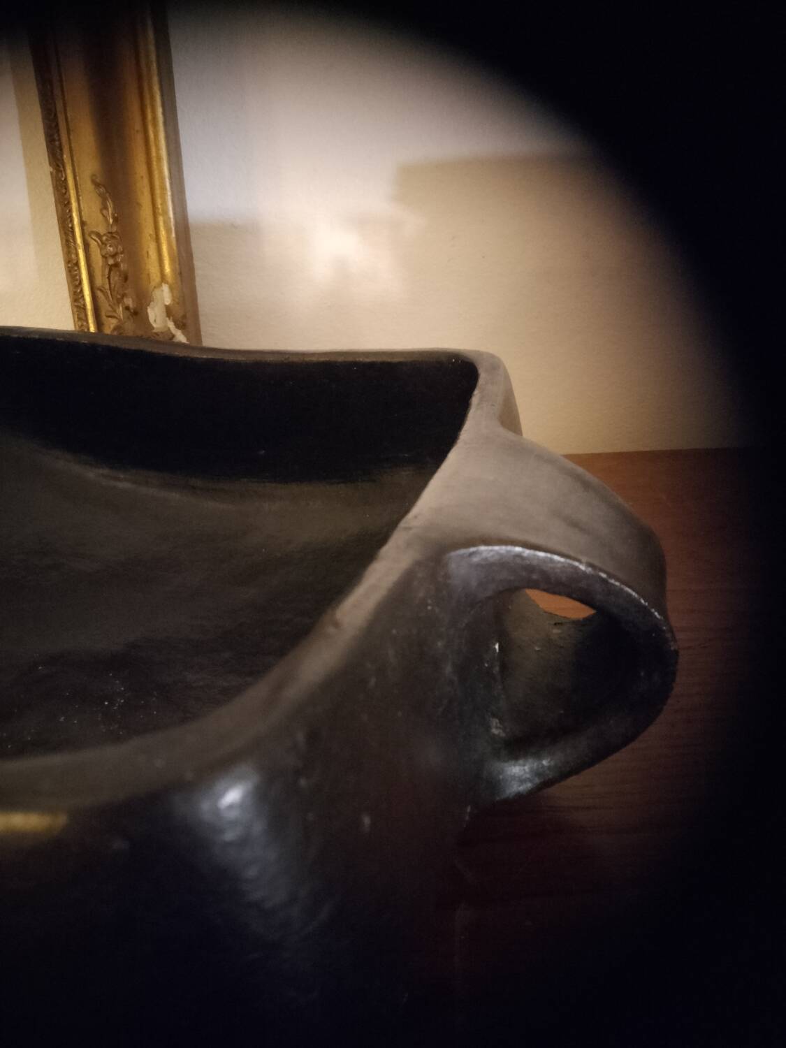 Chamba square black earth dishes