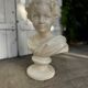 Plaster bust