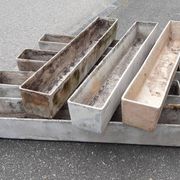 Set of 7 planters from the 1960s.