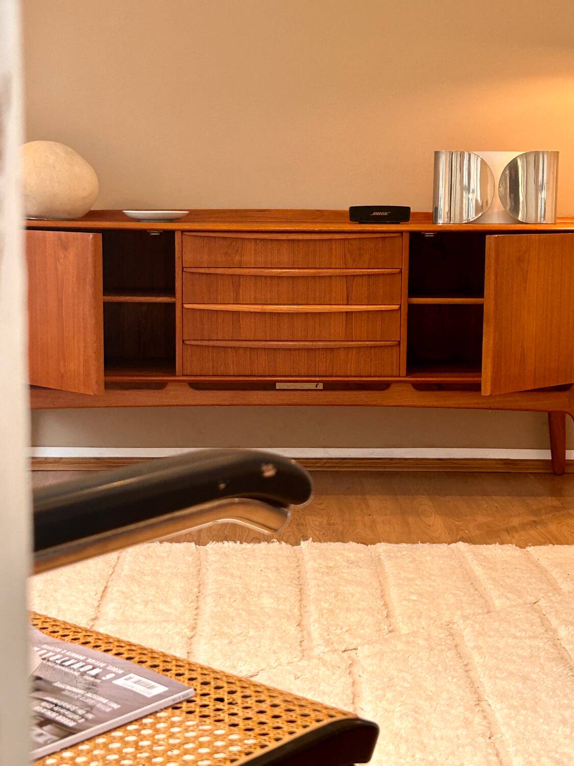 Svend Aage Madsen Teak Sideboard K. Knudsen & Søn Danish Design