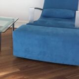 Fauteuil + ottoman