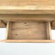 Low solid wood furniture with drawers